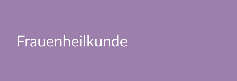 Online-Fachseminar 1 Frauenheilkunde