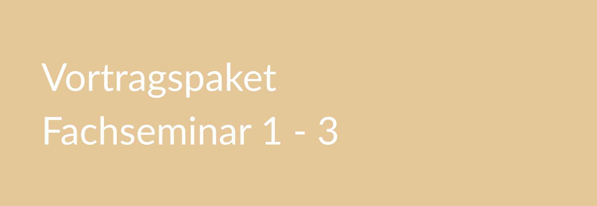 Online-Fachseminar 1 – 3
